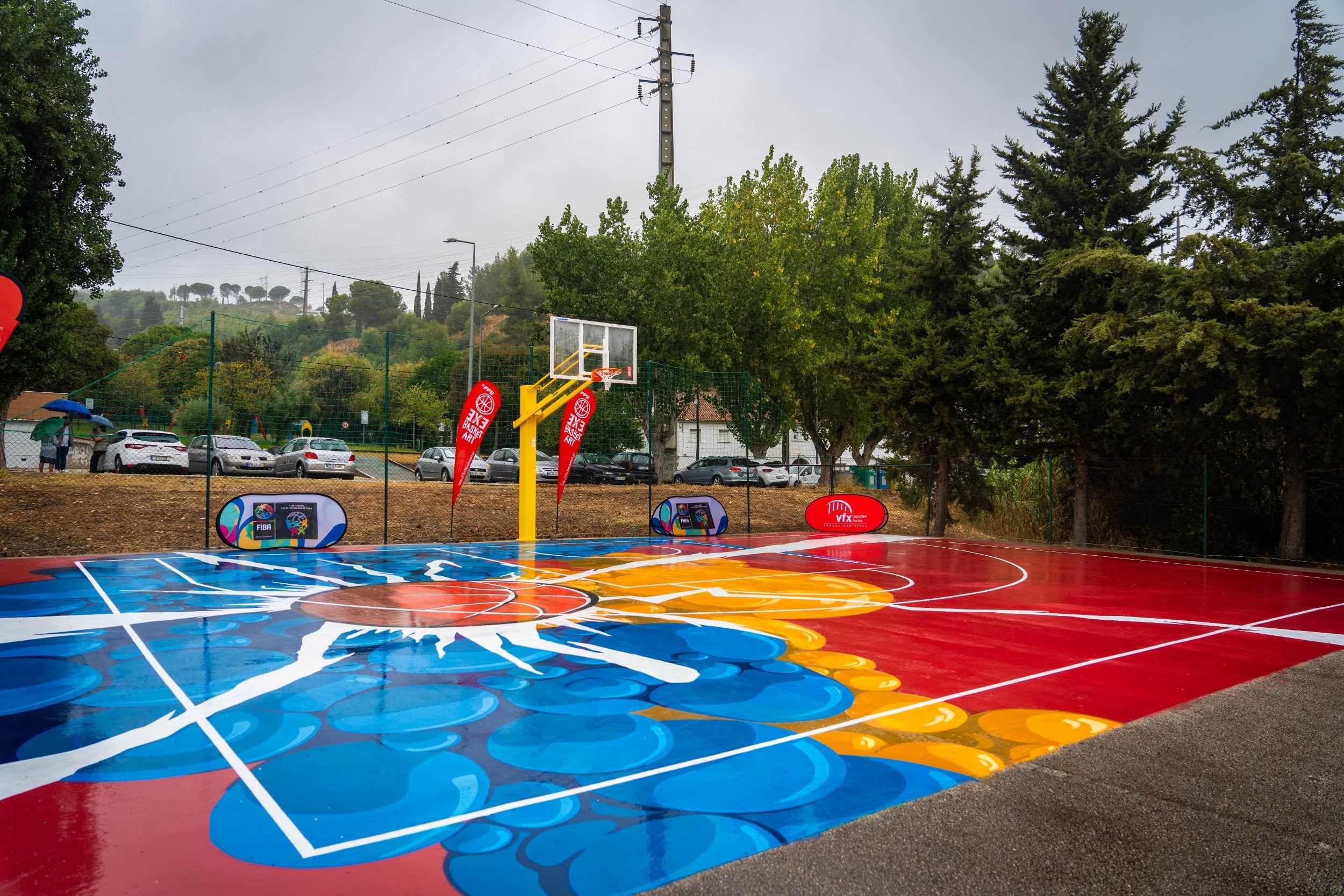 24 set. -  Inauguração do primeiro campo oficial de Basquetebol 3x3