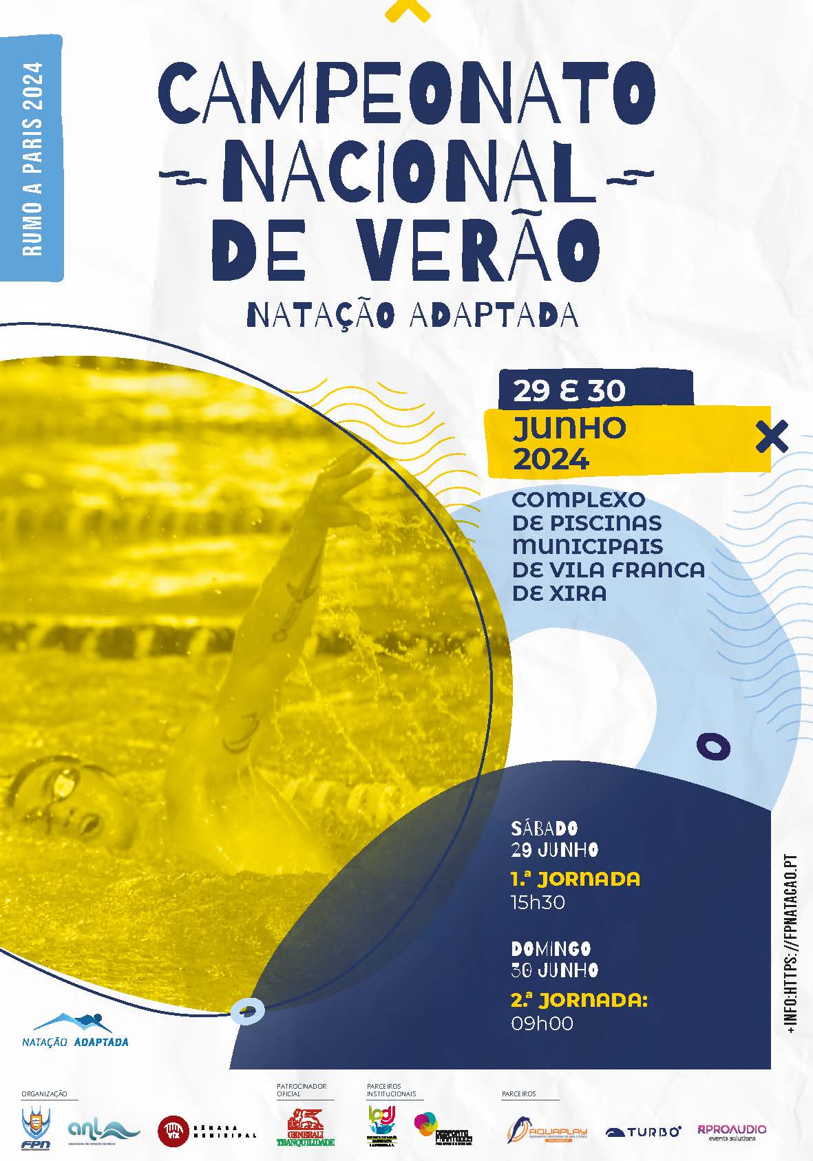 Piscina Municipal de Vila Franca de Xira acolhe o Campeonato Nacional de Verão de Natação Adaptada