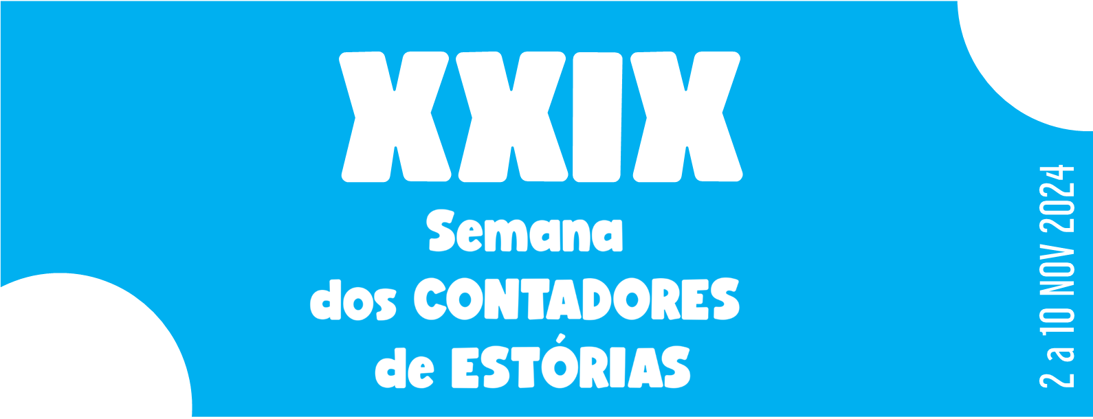 Semana dos Contadores de Estórias nas bibliotecas municipais entre 2 e 10 de novembro