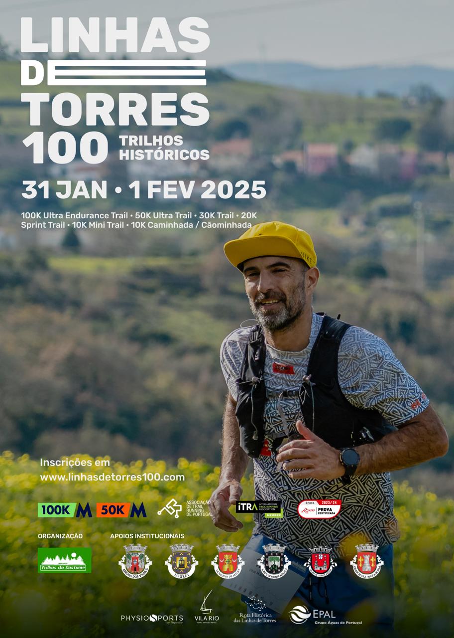 Trail  “Linha de Torres 100” com chegada marcada no empreendimento Vila Rio (Póvoa de Santa Iria) 