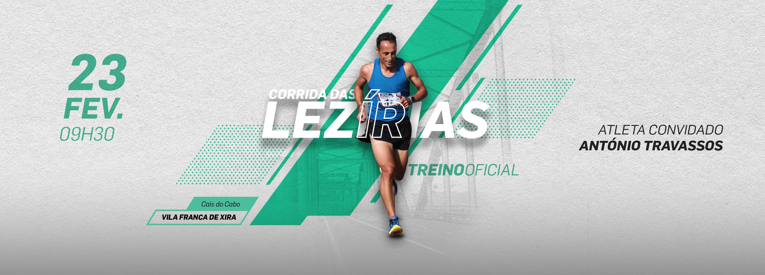 Último treino oficial para a Corrida das Lezírias