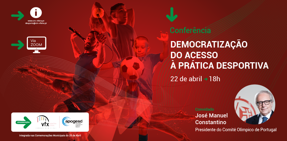 Conferência sobre "Democratização do Acesso à Prática Desportiva"