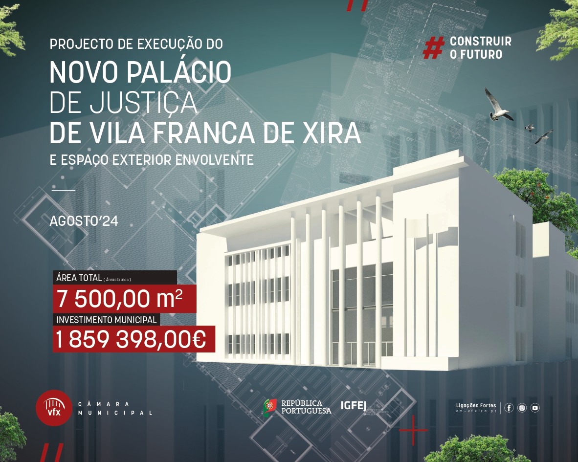 Câmara Municipal de Vila Franca de Xira entrega projeto do novo Palácio de Justiça ao Governo