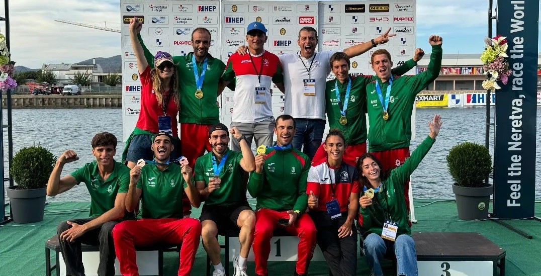 Treinador Alhandrense Rui Câncio conquista 6 medalhas no Campeonato do Mundo de Canoagem de Maratona