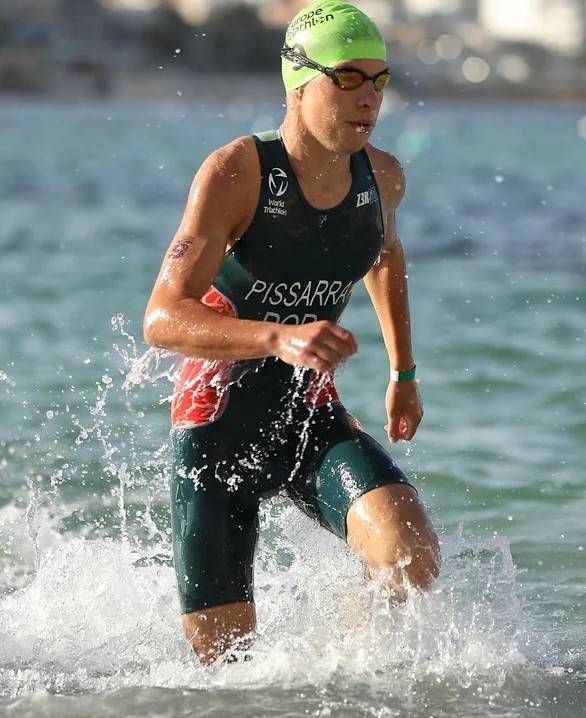 Ricardo Pissarra em bom plano no Campeonato do Mundo Júnior de Triatlo 