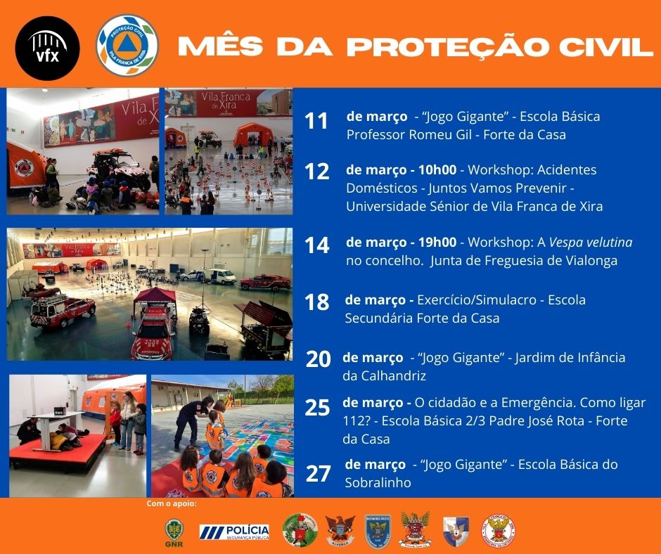 Dia Internacional da Proteção Civil assinalado com ações de sensibilização junto da comunidade do...